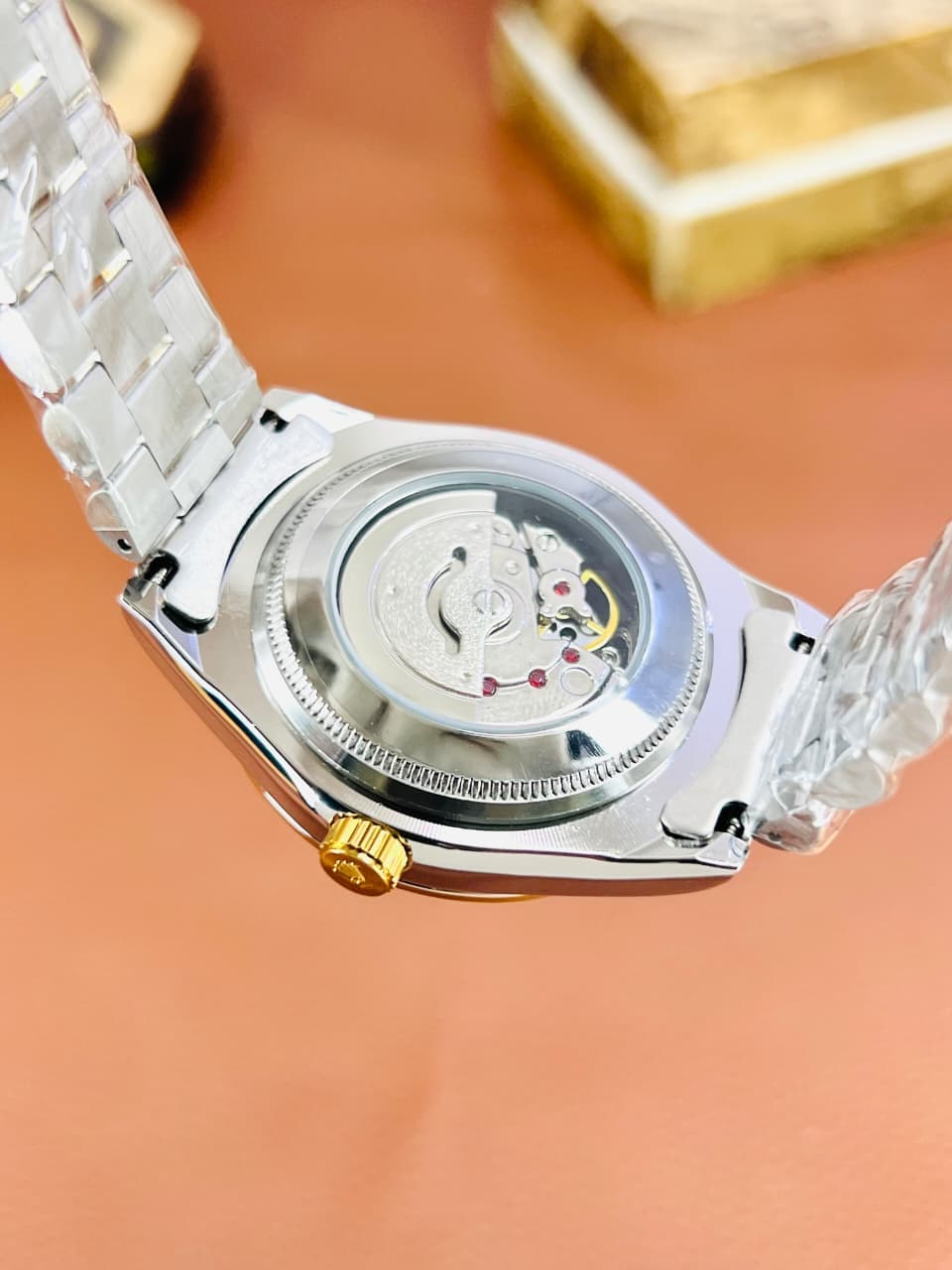 ROLUX Twotune Golden dial | Semi Automatic alternate